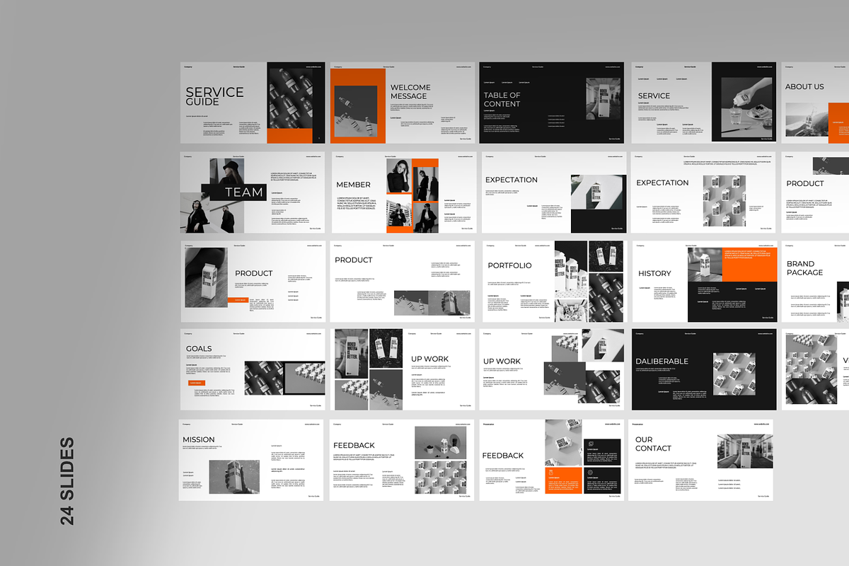 Service Guide Google Slide Template, a Presentation Template by Spesifikdesign (Photo 10 of 10)