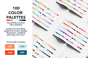 100 Color Palettes for Branding, a Palette Add-On by Ellen Carty Design