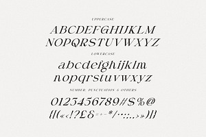 Rischa Unique Luxury Serif