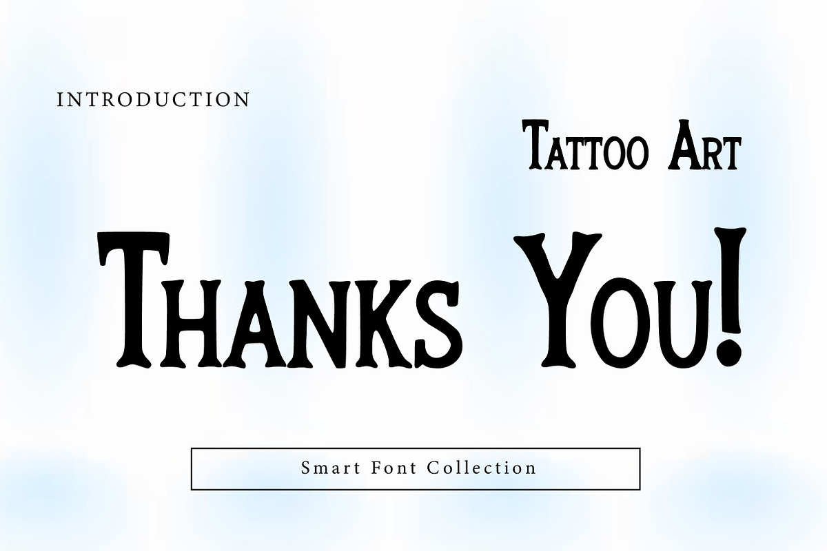 Tattoo Art, a Slab Serif Font by Wow Magic (Photo 3 of 3)