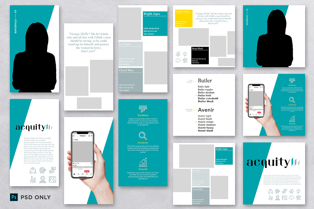 Stylescape / Moodboard Template 03, a Print Template by Andre28 (Photo 5 of 5)
