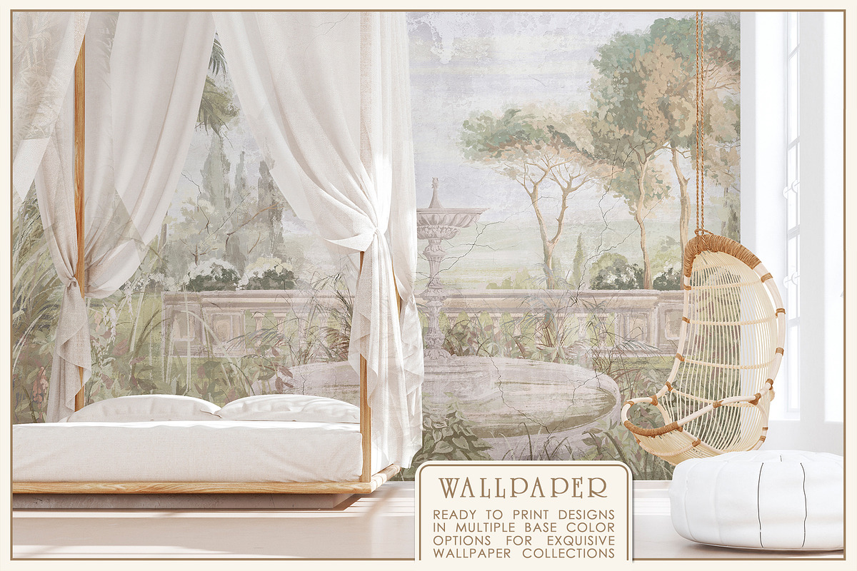 Toscana garden, a Wallpaper Graphic by Natalia0307 (Photo 12 of 13)