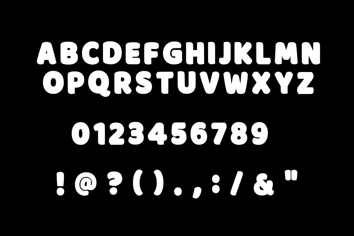 Monster Seafood, a Sans Serif Font by Fourteen Letter (Photo 3 of 6)