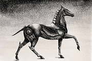 Crosshatching Procreate brushes, a Brush Add-On by MiksKS (Thumbnail 7 of 7)