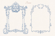 High Baroque Frames Png Eps Svg, a Decorative Illustration by Ekaproeka (Thumbnail 2 of 6)