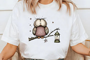 Whimsical Winter Animals Clipart, an Illustration by Libby Wishes (Thumbnail 4 of 7)