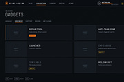 Military FPS Game 100 Screens, an UI Kit Template by pawellpi (Thumbnail 73 of 116)