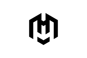 Logo M Modern And Simple