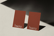 Buena 02 Business Card Mockup, a Templates & Theme by StudioModra (Thumbnail 1 of 5)