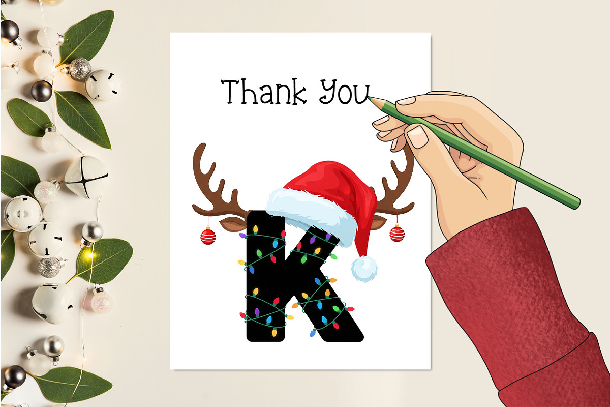 Christmas Alphabet Png Clipart, an Illustration by Creative Art (Photo 10 of 10)