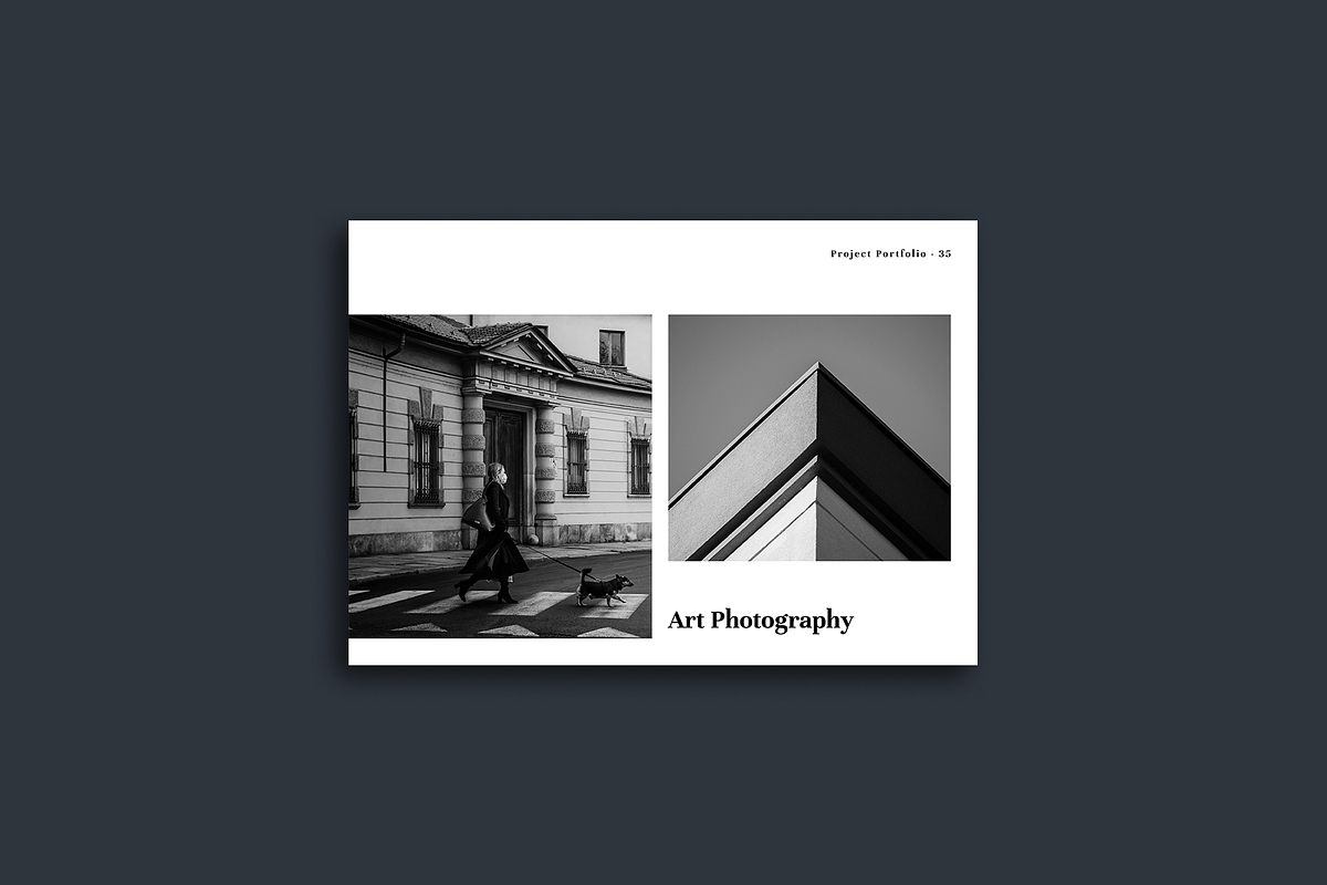 Minimal / Portfolio | Canva, PPTX, a Brochure Template by ArtisticLand (Photo 13 of 18)