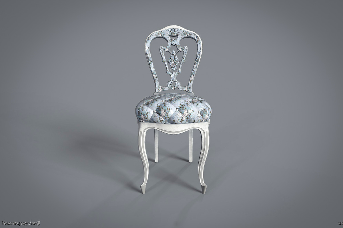 Vintage furniture set_2, a Furniture 3D Model by Snji | 3D Models (Photo 3 of 15)