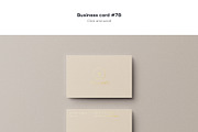 Business Card Logo Template Bundle, a Product Mockup by FoundImages (Thumbnail 91 of 163)