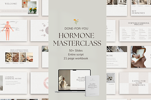 Hormone Masterclass Canva Premade