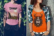 T-Shirt Mock-Up  Street Edition, a Shirt Mockup by Mock-up Store (Thumbnail 6 of 9)