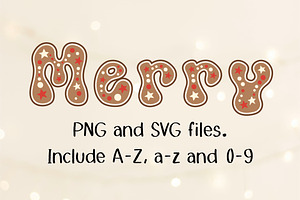 Gingerbread OTF PNG SVG