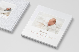 Baby Photo Album Cover PSD