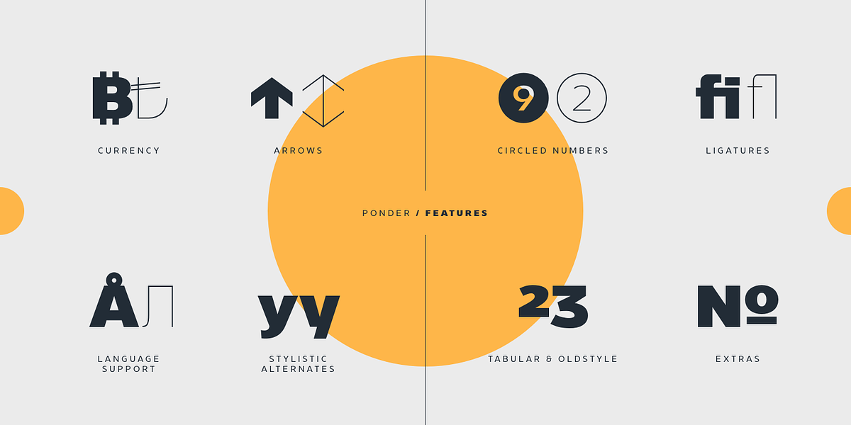 Ponder, a Sans Serif Font by TypeUnion (Photo 5 of 10)