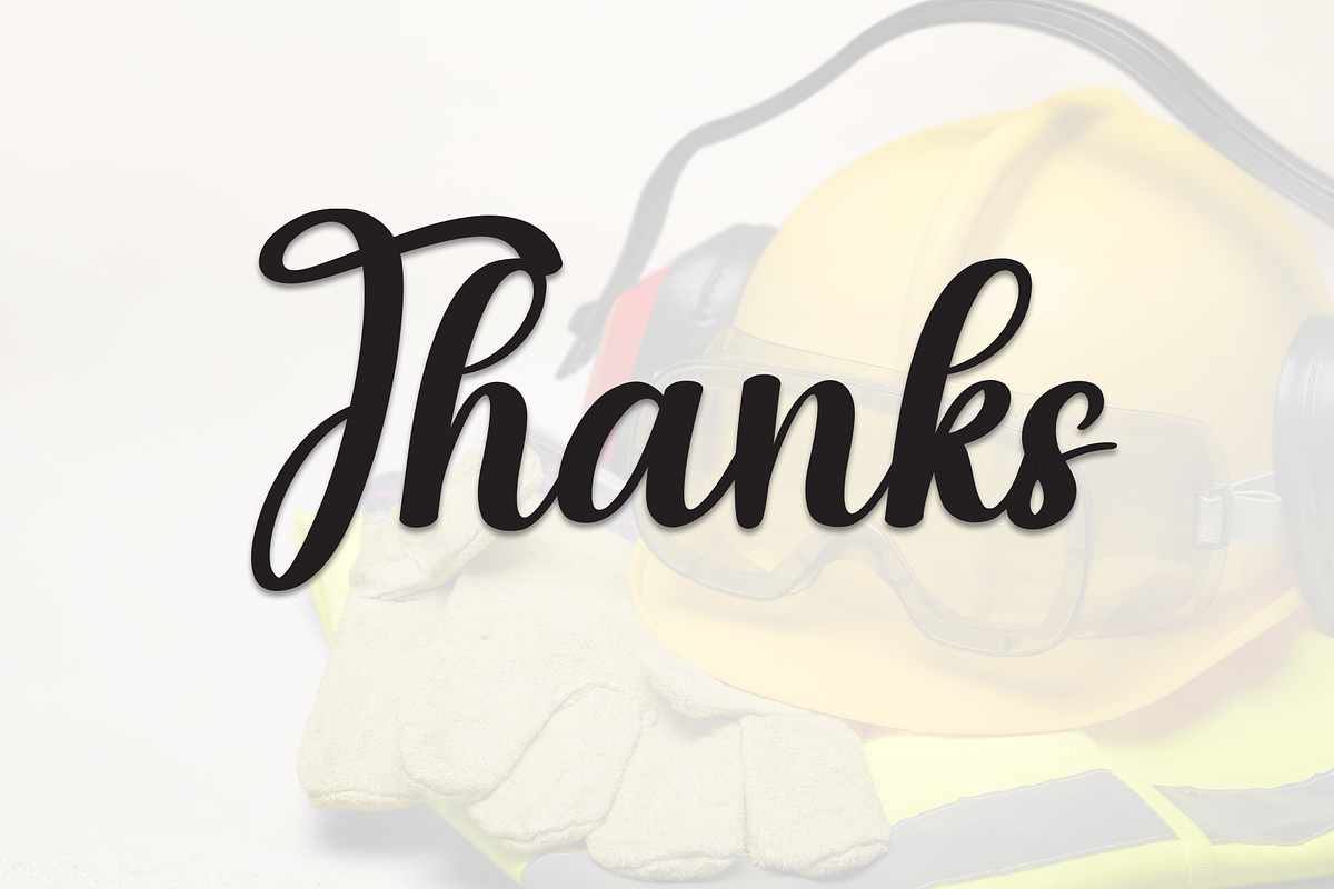 Safety | Script Font, a Handwritten Font by Scratchones (Photo 9 of 9)