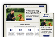 Dog Trainer - Wix Studio Website, a Wix Template by Kitteeh (Thumbnail 4 of 17)