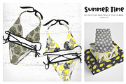 Summer Time Abstract Patterns Set, an Animal Illustration by Natalia Fedorova (Thumbnail 11 of 11)