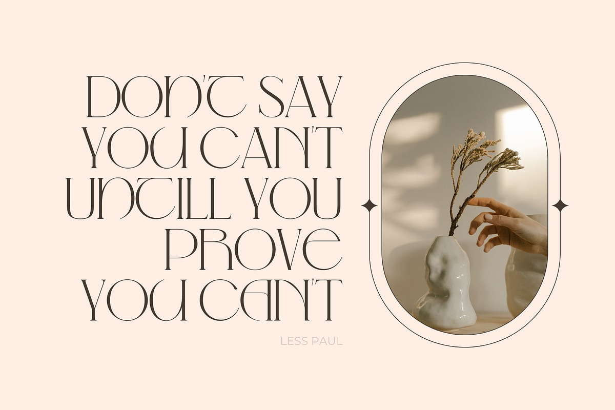 Maroon Black, a Serif Font by Nirmana Visual (Photo 6 of 11)