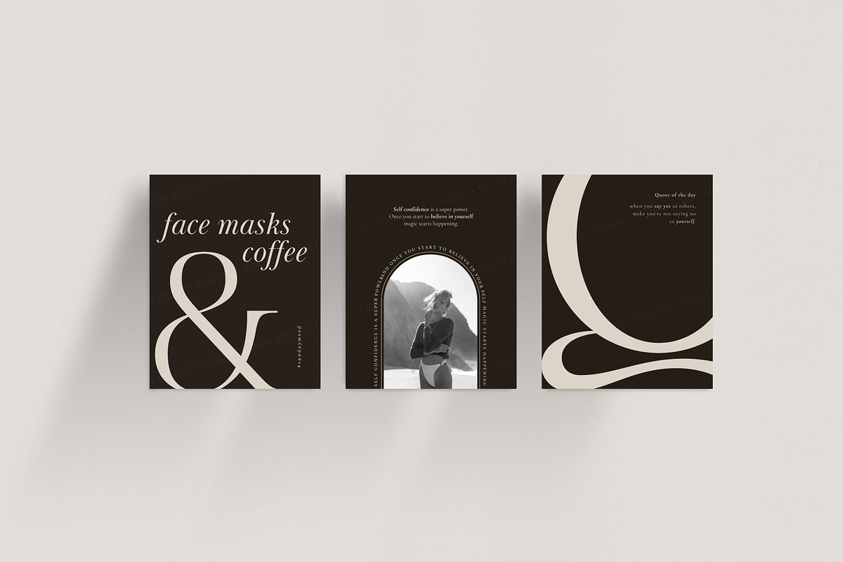 Skincare Quotes Instagram Templates preview 3