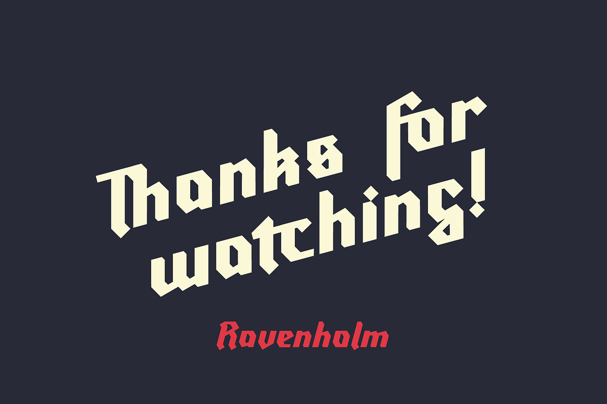 Ravenholm Slant preview 7