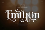Emitron Elegant Serif Font, a Serif Font by Perfectype (Thumbnail 1 of 8)