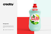 Dishwashing Liquid Mockup Set, a Packaging Mockup by creatsy2 (Thumbnail 6 of 8)