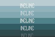 AE Incline - Display Typeface, a Font by Eargle Design, LLC (Thumbnail 3 of 3)