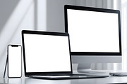 Screen Mockup, an Advertising Mockup by CreativeShaper (Thumbnail 2 of 2)