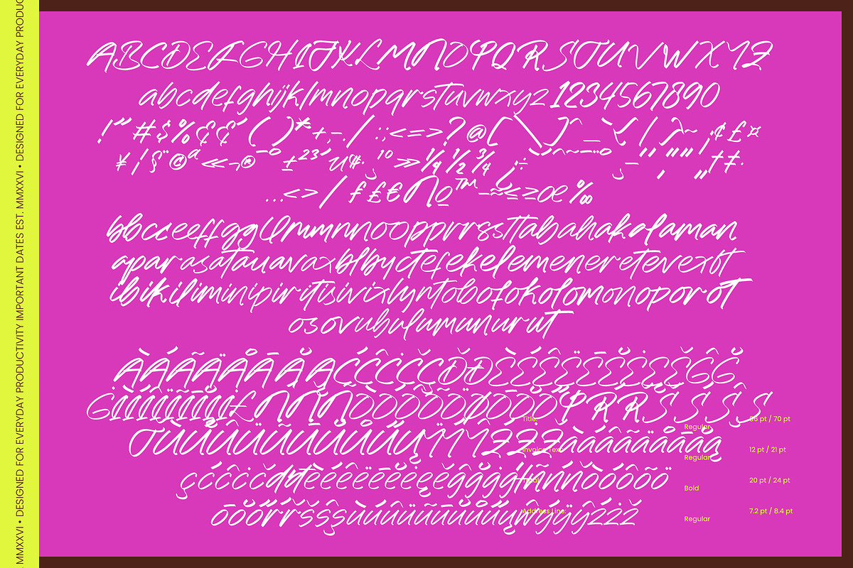 Belle Aurelia Modern Script, a Script Font by Letterena Studios Script (Photo 10 of 10)