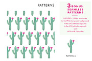 Watercolor Succulents and Cactus, an Illustration by Erika Firm (Thumbnail 5 of 5)