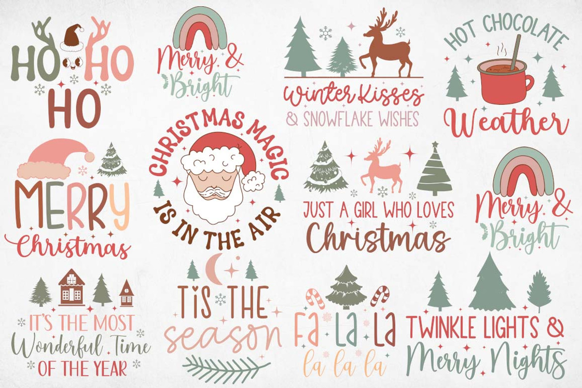 Christmas Mega Bundle Christmas SVG, an Object Graphic by FiveStarCrafting (Photo 5 of 8)
