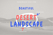 Pancrack Handwritten Playful, a Sans Serif Font by 24Design Studios (Thumbnail 6 of 8)