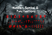 18 Spooky Horror Font Bundle, a Script Font by AN Productions (Thumbnail 37 of 48)