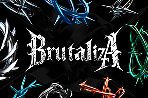 Brutaliza - 3d Shapes Asset