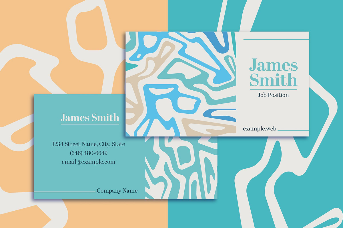 Contemporary Business Card, a Templates & Theme by studiogstock (Photo 1 of 3)
