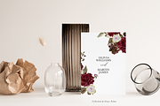 Burgundy & Blush Watercolor Florals, a Decorative Illustration by Grace Noboa Illustrations (Thumbnail 10 of 13)