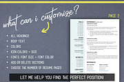 Resume CV Template MS Word (A4 + US), a Resume Template by LevelUpResume (Thumbnail 4 of 5)