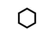 Minimal Hexagon Geometric Logo, an Icon by hafijul (Thumbnail 6 of 10)