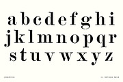 Vintage Hand-Printed Serif Typeface, a Serif Font by Century Library (Thumbnail 4 of 5)