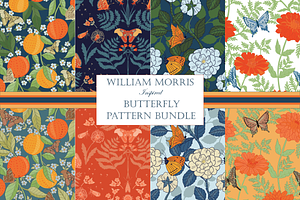 William Morris Butterfly Patterns