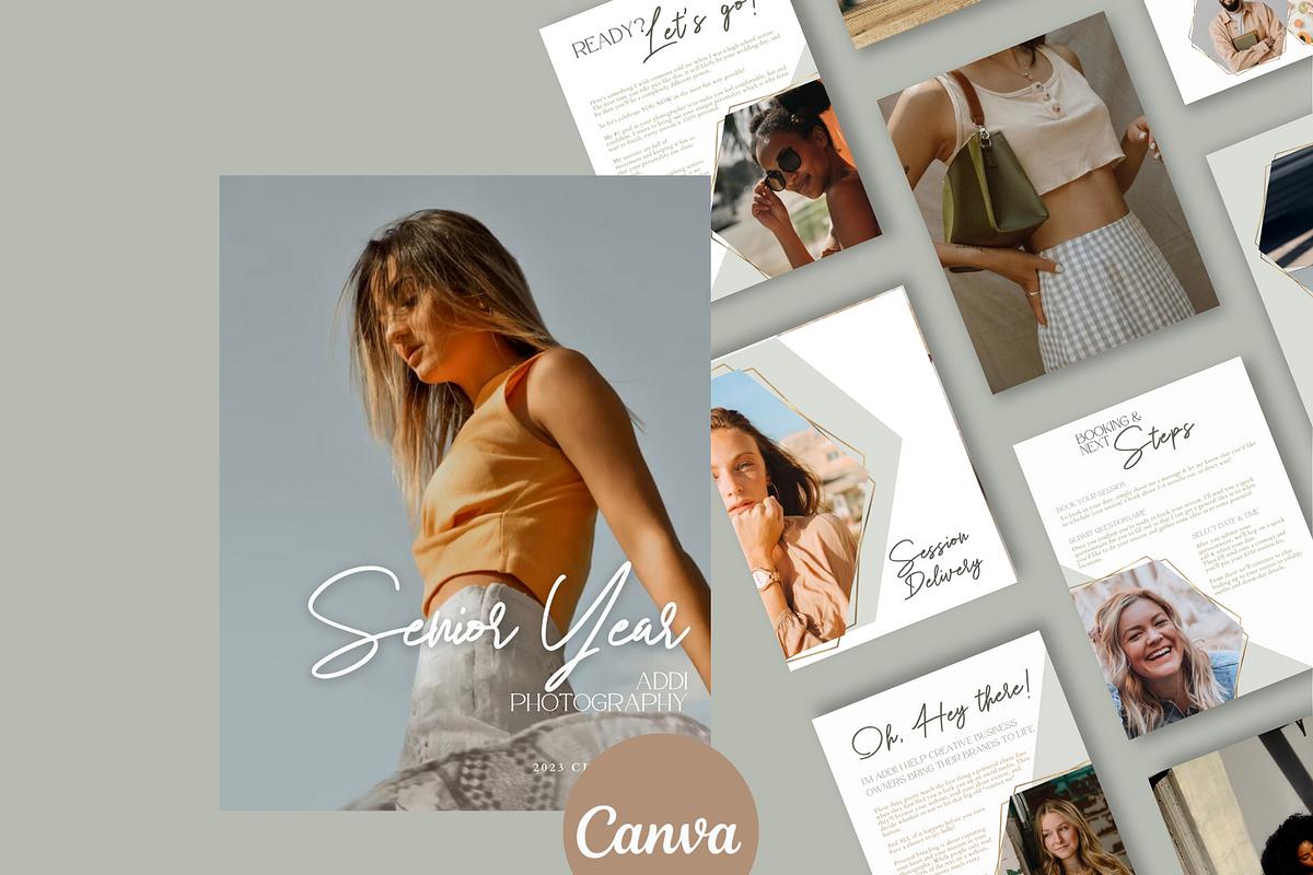 GOLD Senior Photography Client Guide, a Magazine Template by Signature Edits (Photo 9 of 11)