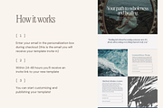 Wellness Squarespace Template, a Squarespace Template by Soul Mission Studio (Thumbnail 6 of 10)