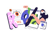 Digital artists, designers set, a Person Illustration by PaperTrident (Thumbnail 3 of 9)