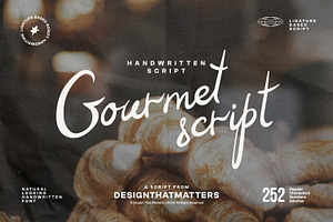 Gourmet Script & Doodles