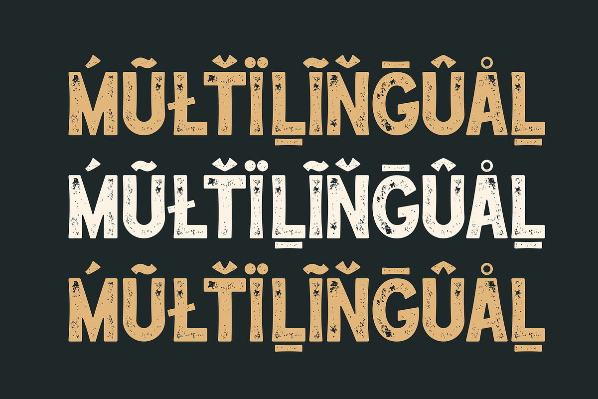 Kianubi - Vintage Font Typeface, a Sans Serif Font by MaikoHatta (Photo 5 of 8)