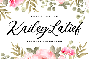 Kailey Latief - Modern Calligraphy